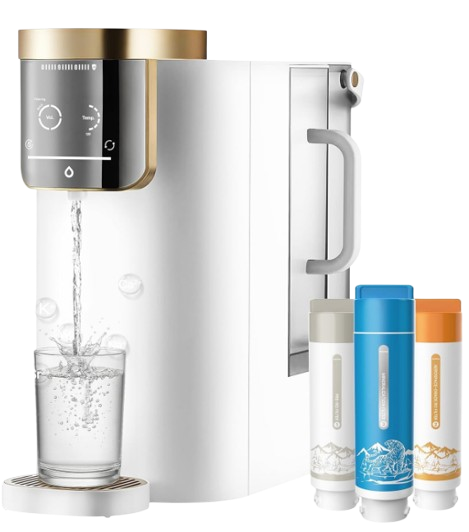NatureFlow F40 Reverse Osmosis Water Filter countertop
